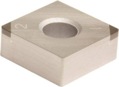 Sumitomo - 2NU-SNGA433 Grade BN2000 PCBN Turning Insert - Uncoated, 90° Square, 1/2" Inscr Circle, 3/16" Thick, 3/64" Corner Radius - Benchmark Tooling