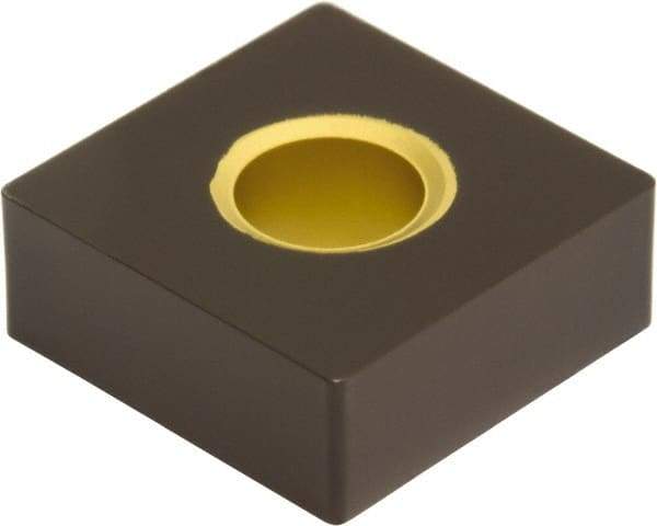 Hertel - SNMA322 NONE Grade HC305T Carbide Turning Insert - Al2O3 Finish, 90° Square, 3/8" Inscr Circle, 1/8" Thick, 1/32" Corner Radius - Benchmark Tooling