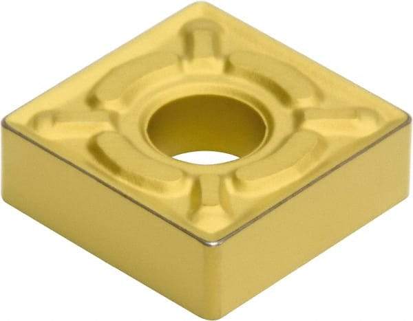 Sumitomo - SNMG433 EGU Grade AC700G Carbide Turning Insert - TiC Finish, 90° Square, 1/2" Inscr Circle, 3/16" Thick, 3/64" Corner Radius - Benchmark Tooling