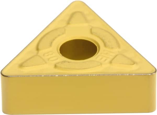 Sumitomo - TNMG434 EME Grade AC830P Carbide Turning Insert - Al2O3 Finish, 60° Triangle, 1/2" Inscr Circle, 3/16" Thick, 1/16" Corner Radius - Benchmark Tooling