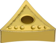 Sumitomo - TNMG332 EUP Grade AC820P Carbide Turning Insert - Al2O3 Finish, 60° Triangle, 3/8" Inscr Circle, 3/16" Thick, 1/32" Corner Radius - Benchmark Tooling