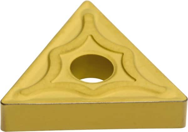 Sumitomo - TNMG333 EUX Grade AC830P Carbide Turning Insert - Al2O3 Finish, 60° Triangle, 3/8" Inscr Circle, 3/16" Thick, 3/64" Corner Radius - Benchmark Tooling