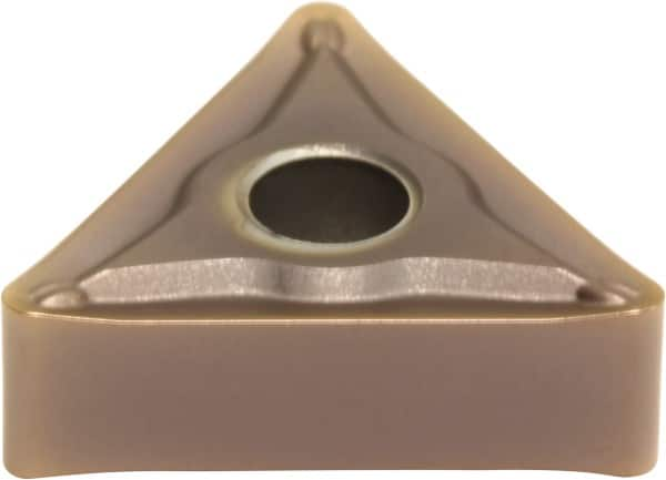 Sumitomo - TNMG431 ESU Grade AC510U Carbide Turning Insert - TiAlN/AlCrN Finish, 60° Triangle, 1/2" Inscr Circle, 3/16" Thick, 1/64" Corner Radius - Benchmark Tooling