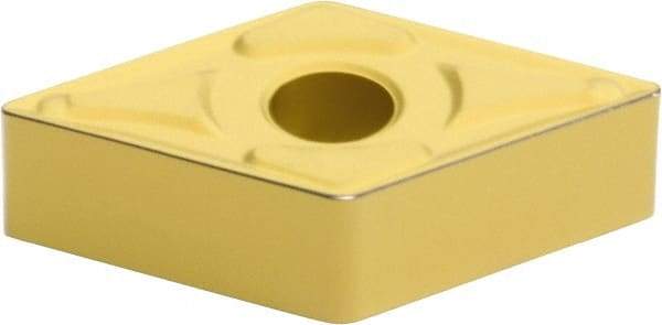 Sumitomo - DNMG431 EGU Grade AC610M Carbide Turning Insert - Al2O3 Finish, 55° Diamond, 1/2" Inscr Circle, 3/16" Thick, 1/64" Corner Radius - Benchmark Tooling