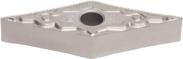 Sumitomo - VNMG332 EEF Grade EH510 Carbide Turning Insert - Uncoated, 35° Diamond, 3/8" Inscr Circle, 3/16" Thick, 1/32" Corner Radius - Benchmark Tooling