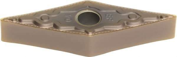 Sumitomo - VNMG331 EEF Grade AC510U Carbide Turning Insert - TiAlN/AlCrN Finish, 35° Diamond, 3/8" Inscr Circle, 3/16" Thick, 1/64" Corner Radius - Benchmark Tooling