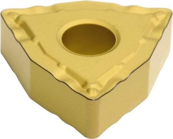 Sumitomo - WNMG431 ESX Grade AC820P Carbide Turning Insert - Al2O3 Finish, 80° Trigon, 1/2" Inscr Circle, 3/16" Thick, 1/64" Corner Radius - Benchmark Tooling