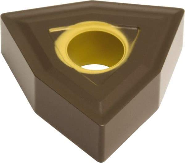 Sumitomo - WNMG431 EGZ Grade AC420K Carbide Turning Insert - Proprietary Finish, 80° Trigon, 1/2" Inscr Circle, 3/16" Thick, 1/64" Corner Radius - Benchmark Tooling