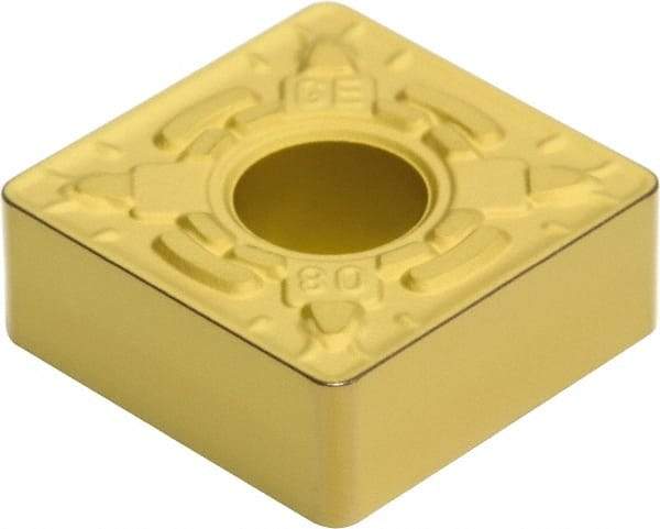 Sumitomo - SNMG432 EGE Grade AC820P Carbide Turning Insert - Al2O3 Finish, 90° Square, 1/2" Inscr Circle, 3/16" Thick, 1/32" Corner Radius - Benchmark Tooling