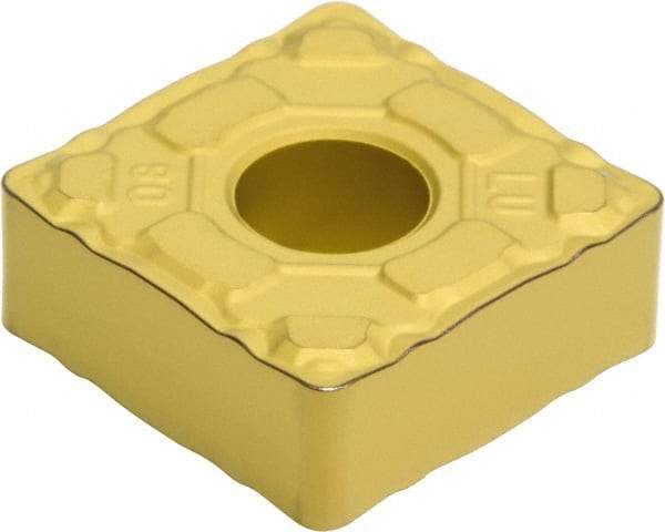 Sumitomo - SNMG432 ELU Grade AC810P Carbide Turning Insert - Al2O3 Finish, 90° Square, 1/2" Inscr Circle, 3/16" Thick, 1/32" Corner Radius - Benchmark Tooling