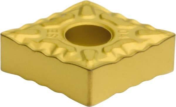 Sumitomo - CNMG432 ESE Grade AC820P Carbide Turning Insert - Al2O3 Finish, 80° Diamond, 1/2" Inscr Circle, 3/16" Thick, 1/32" Corner Radius - Benchmark Tooling