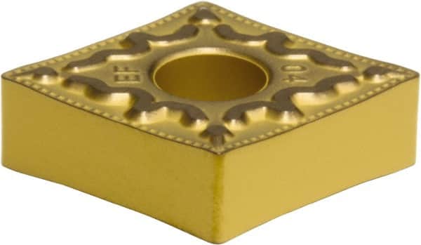 Sumitomo - CNMG432 EEF Grade AC630M Carbide Turning Insert - Al2O3 Finish, 80° Diamond, 1/2" Inscr Circle, 3/16" Thick, 1/32" Corner Radius - Benchmark Tooling