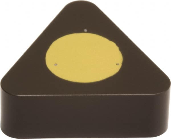 Sumitomo - TNMN334 Grade AC420K Carbide Turning Insert - Proprietary Finish, 60° Triangle, 3/8" Inscr Circle, 3/16" Thick, 1/16" Corner Radius - Benchmark Tooling