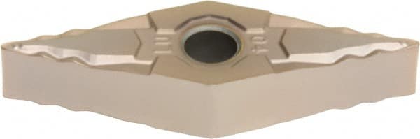 Sumitomo - VNMG332 ELU Grade T2000Z Cermet Turning Insert - TiN/AlN Finish, 35° Diamond, 3/8" Inscr Circle, 3/16" Thick, 1/32" Corner Radius - Benchmark Tooling