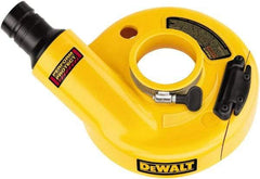 DeWALT - 7" Diam Grinder Dust Shroud - For Use with Dewalt Large Angle Grinders - Benchmark Tooling