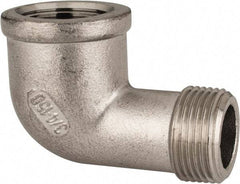 Value Collection - 3/4" Grade 316 Stainless Steel Pipe 90° Street Elbow - FNPT x MNPT End Connections, 150 psi - Benchmark Tooling