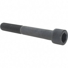 Value Collection - 7/8-9 UNC Hex Socket Drive, Socket Cap Screw - Alloy Steel, Black Oxide Finish, Partially Threaded, 7" Length Under Head - Benchmark Tooling