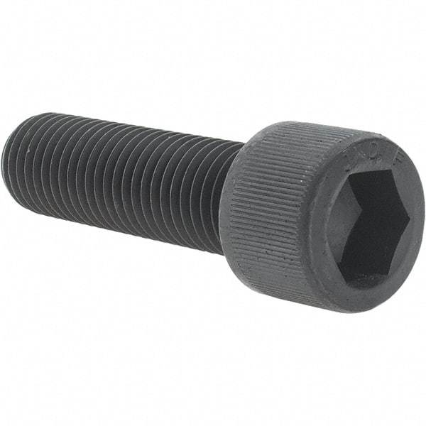 Value Collection - 7/8-9 UNC Hex Socket Drive, Socket Cap Screw - Alloy Steel, Black Oxide Finish, Fully Threaded, 3" Length Under Head - Benchmark Tooling