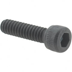 Value Collection - #10-24 UNC Hex Socket Drive, Socket Cap Screw - Alloy Steel, Black Oxide Finish, Fully Threaded, 3/4" Length Under Head - Benchmark Tooling