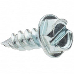 Value Collection - Sheet Metal Screws System of Measurement: Inch Head Type: Hex Washer - Benchmark Tooling