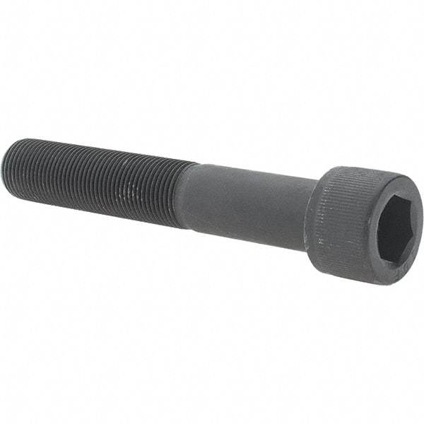 Value Collection - 3/4-16 UNF Hex Socket Drive, Socket Cap Screw - Alloy Steel, Black Oxide Finish, Partially Threaded, 4-1/2" Length Under Head - Benchmark Tooling