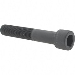 Value Collection - 3/4-16 UNF Hex Socket Drive, Socket Cap Screw - Alloy Steel, Black Oxide Finish, Partially Threaded, 4-1/2" Length Under Head - Benchmark Tooling