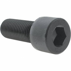 Value Collection - M30x3.50 Metric Coarse Hex Socket Drive, Socket Cap Screw - Grade 12.9 Alloy Steel, Black Oxide Finish, Fully Threaded, 80mm Length Under Head - Benchmark Tooling