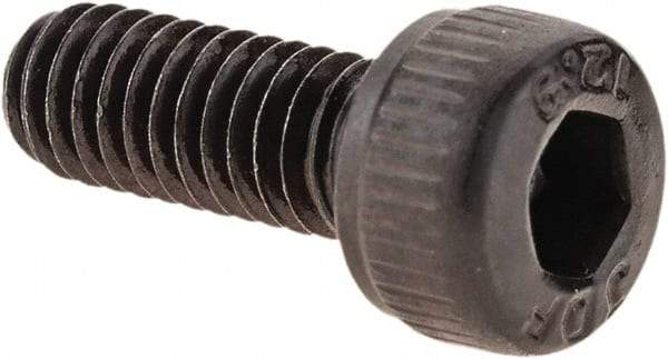 Value Collection - M4x0.70 Metric Coarse Hex Socket Drive, Socket Cap Screw - Grade 12.9 Alloy Steel, Black Oxide Finish, Fully Threaded, 10mm Length Under Head - Benchmark Tooling