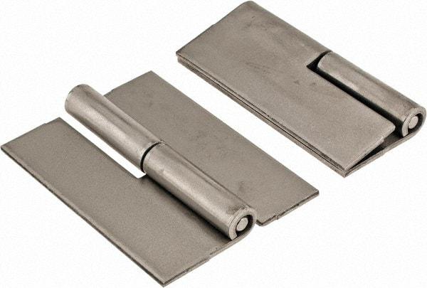 Value Collection - 1.87" Wide x 0.075" Thick, Slip Joint Hinge - Steel, Plain Finish - Benchmark Tooling