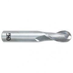 7/32" Dia. - 2-1/2" OAL - Bright CBD - Ball End SE EM - 2 FL - Benchmark Tooling