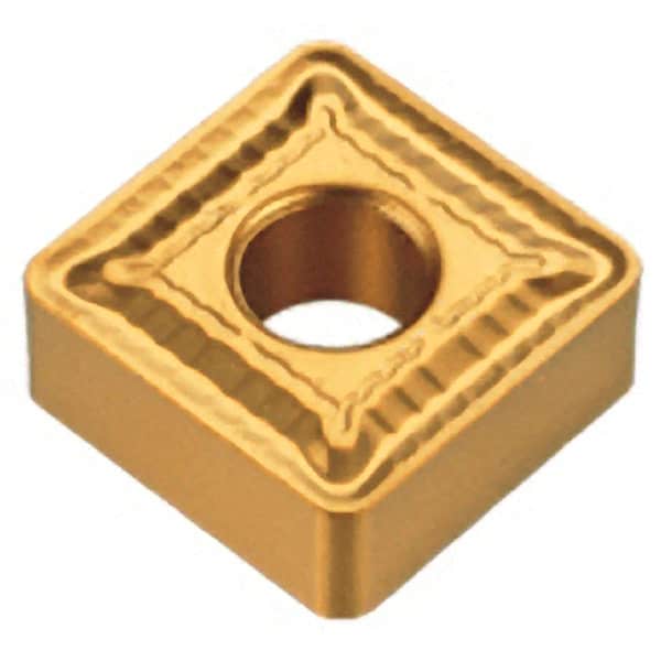 Iscar - SNMG433 GN Grade IC8150 Carbide Turning Insert - TiCN/Al2O3 Finish, 90° Square, 1/2" Inscr Circle, 3/16" Thick, 3/64" Corner Radius - Benchmark Tooling