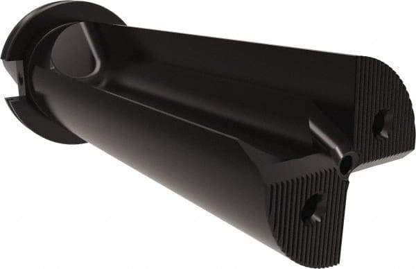 Allied Machine and Engineering - 8" Max Drill Depth, 2.5xD, 3" Diam, Indexable Insert Drill - 3 Inserts, CAT50 Taper Shank - Benchmark Tooling