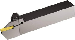 Sandvik Coromant - F123, Internal or External, Left Hand, 1.26" Max Depth of Cut, Indexable Grooving Tool Holder - N123J2-0500-0002-CM Insert Compatibility, 1-1/2" Shank Height, 1-1/2" Shank Width, 8" OAL - Benchmark Tooling