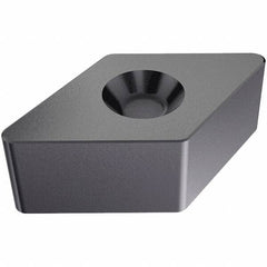 Iscar - DNGX454 T Grade IS8 Ceramic Turning Insert - Uncoated, 55° Diamond, 1/2" Inscr Circle, 5/16" Thick, 1/16" Corner Radius - Benchmark Tooling