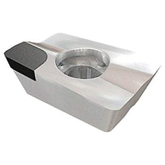 Iscar - ADKW1505 Grade IB85 PCBN Milling Insert - Uncoated, 0.2295" Thick, 0.8mm Corner Radius - Benchmark Tooling