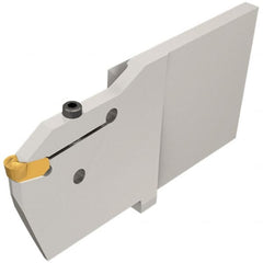 Iscar - 8" Groove Width, 120mm Max Depth of Cut, Right Hand Cut, CGFG Indexable Grooving Blade - GIMF, GIMM 8CC, GIMY, GIMY (Full Radius), GIMY-F Insert Style, Series Cut Grip - Benchmark Tooling
