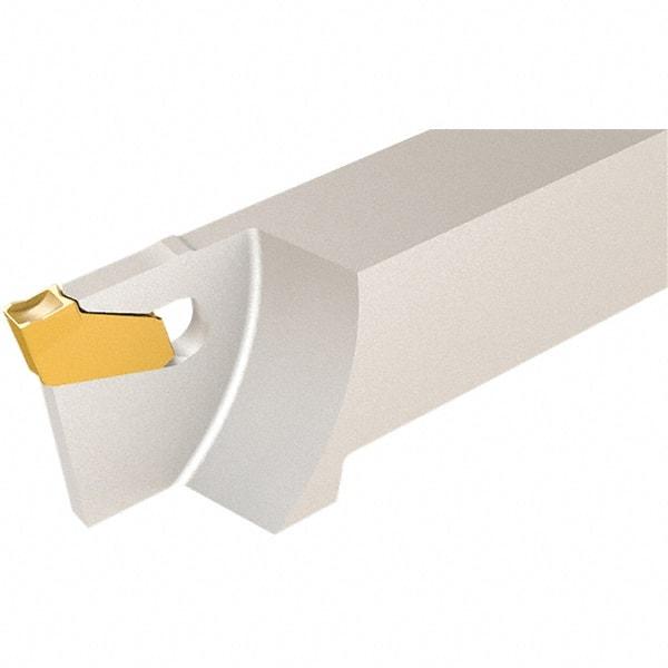 Iscar - External Thread, 1.1024" Max Depth of Cut, 2.7mm Min Groove Width, 150mm OAL, Right Hand Indexable Grooving Cutoff Toolholder - 25mm Shank Height x 25mm Shank Width, GF.. Insert Style, SGTF Toolholder Style, Series Self-Grip - Benchmark Tooling