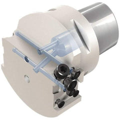 Iscar - 47mm Head Length, Modular Grooving Cutting Unit Head - System Size C5, Through Coolant, Series CAMFIX - Benchmark Tooling