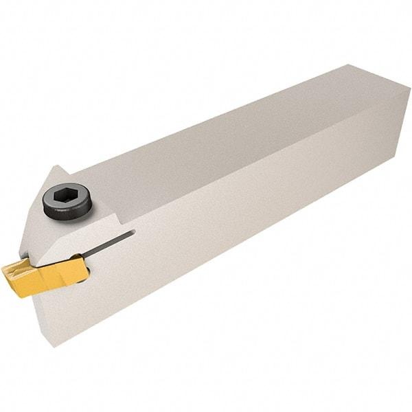 Iscar - GHM, External, Left Hand, 4.8mm Max Depth of Cut, 4.8mm Max Groove Width, Indexable Grooving Tool Holder - GI.. Insert Compatibility, 16mm Shank Height, 16mm Shank Width, 115mm OAL - Benchmark Tooling