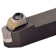 Iscar - CRDN, Neutral Cut, 32mm Shank Height x 25mm Shank Width, Negative Rake Indexable Turning Toolholder - 170mm OAL, RNGN Insert Compatibility, Series Isoturn - Benchmark Tooling