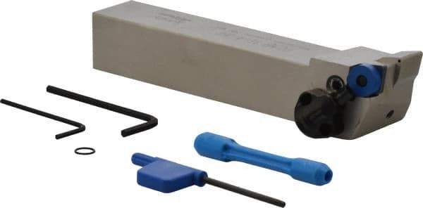 Iscar - PCLN, Right Hand Cut, 1" Shank Height x 1" Shank Width, Negative Rake Indexable Turning Toolholder - 6" OAL, CN.. Insert Compatibility, Series Heliturn - Benchmark Tooling