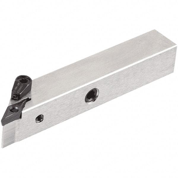 Iscar - PCLN, Right Hand Cut, 25mm Shank Height x 25mm Shank Width, Negative Rake Indexable Turning Toolholder - 150mm OAL, CNMX Insert Compatibility, Series Heliturn - Benchmark Tooling