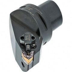 Iscar - Left Hand Cut, Size C6, WN.. Insert Compatiblity, External Modular Turning & Profiling Cutting Unit Head - 45mm Ctr to Cutting Edge, 65mm Head Length, Series Isoturn - Benchmark Tooling