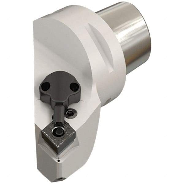 Iscar - Right Hand Cut, Size C6, CN.. Insert Compatiblity, External Modular Turning & Profiling Cutting Unit Head - 45mm Ctr to Cutting Edge, 65mm Head Length, Series Isoturn - Benchmark Tooling