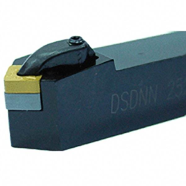 Iscar - DSDN, Neutral Cut, 45° Lead Angle, 32mm Shank Height x 32mm Shank Width, Neutral Rake Indexable Turning Toolholder - 170mm OAL, SNM.. Insert Compatibility, Series Isoturn - Benchmark Tooling