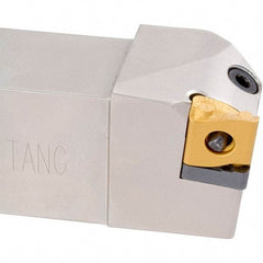 Iscar - PCLN, Left Hand Cut, 32mm Shank Height x 32mm Shank Width, Negative Rake Indexable Turning Toolholder - 170mm OAL, CNMX Insert Compatibility, Series Heliturn - Benchmark Tooling