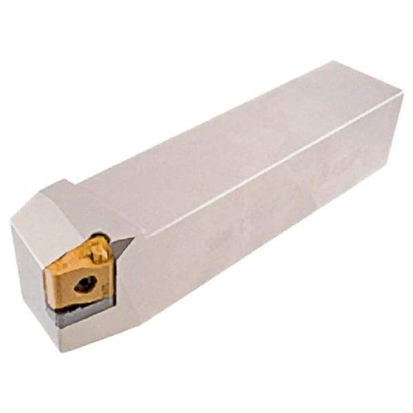 Iscar - SLBN, Left Hand Cut, 75° Lead Angle, 40mm Shank Height x 40mm Shank Width, Negative Rake Indexable Turning Toolholder - 200mm OAL, LNMX Insert Compatibility, Series Heliturn - Benchmark Tooling