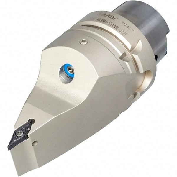 Iscar - PLAN, Right Hand Cut, 32mm Shank Height x 32mm Shank Width, Negative Rake Indexable Turning Toolholder - 170mm OAL, LNMX Insert Compatibility, Series Heliturn - Benchmark Tooling