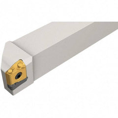 Iscar - SLAN, Left Hand Cut, 20mm Shank Height x 20mm Shank Width, Negative Rake Indexable Turning Toolholder - 100mm OAL, LNMX Insert Compatibility, Series Heliturn - Benchmark Tooling