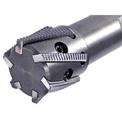 Iscar - 1.26" Cut Diam, 2.36" Max Depth of Cut, 1-1/4" Shank Diam, Internal/External Indexable Thread Mill - Insert Style MTH-BSPT, MTH-F, MTH-ISO, MTH-NPT, MTH-UN, MTH-W, 1.26" Insert Size, 5 Inserts, Toolholder Style MTSRH, 5" OAL - Benchmark Tooling